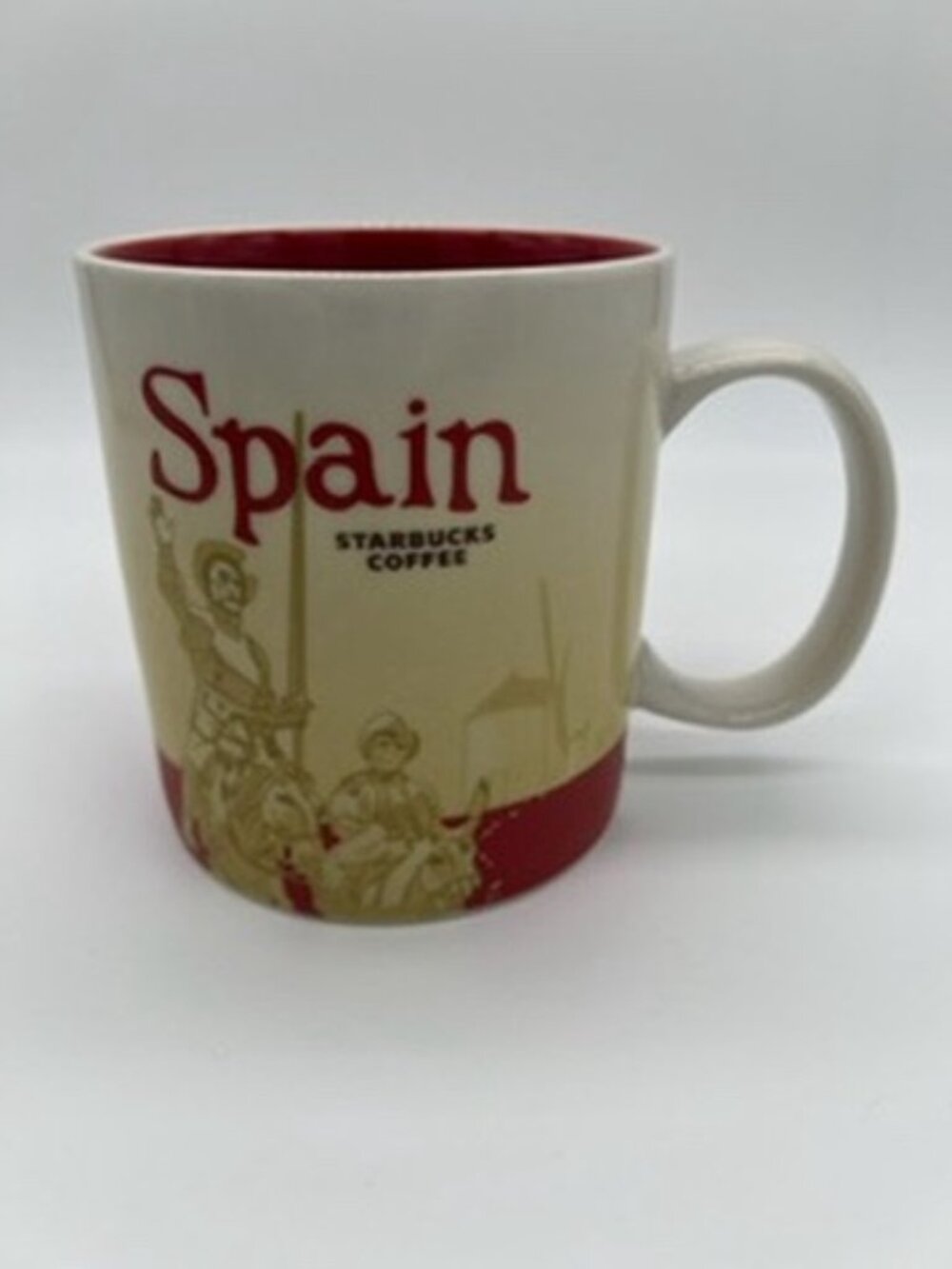 Starbucks Spain Global Icon City Mug 16oz Collector Coffee Cup 2011 Edition